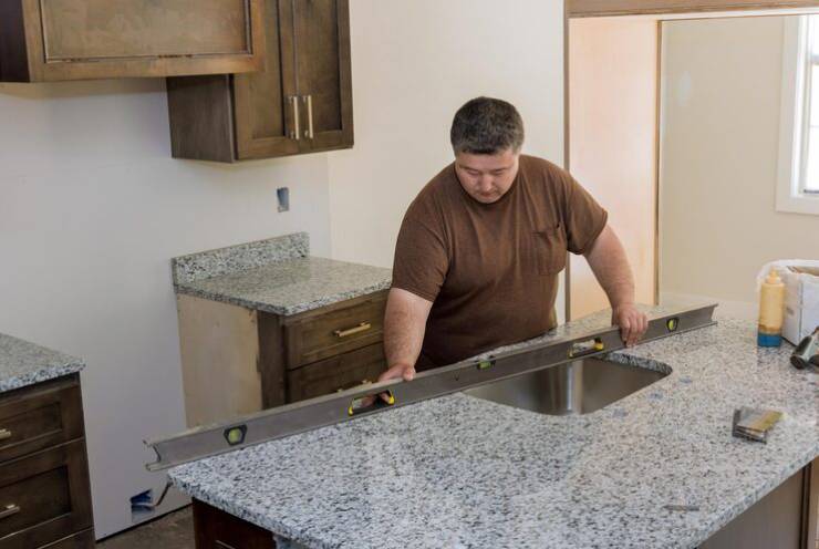 Granite Fitting Service by Sharanya Marbles